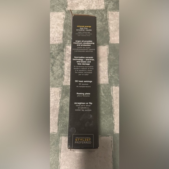 New Argan Oil Fusion Infiniti Pro Conair Hair Straightener Flat Iron 1 in. - Picture 3 of 5